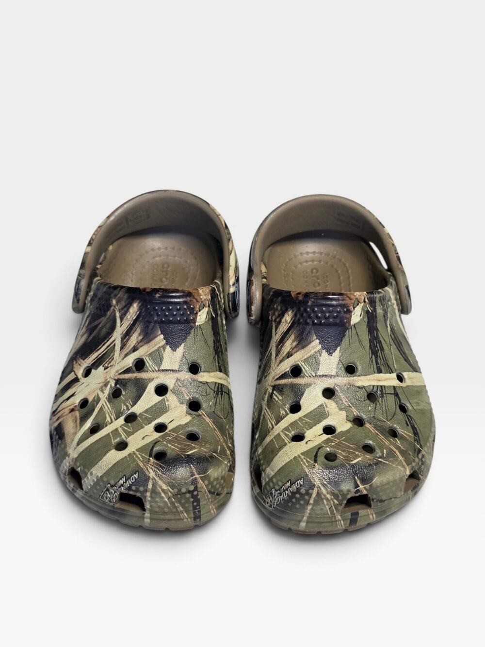 Crocs Classic Clog Toddler C7 Camouflage Camo Little Kids Slip On Shoes